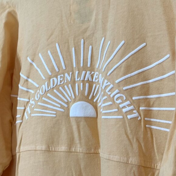 RARE Taylor Swift Golden Like Daylight Yellow Spirit Jersey T-Shirt HTF - Picture 5 of 9